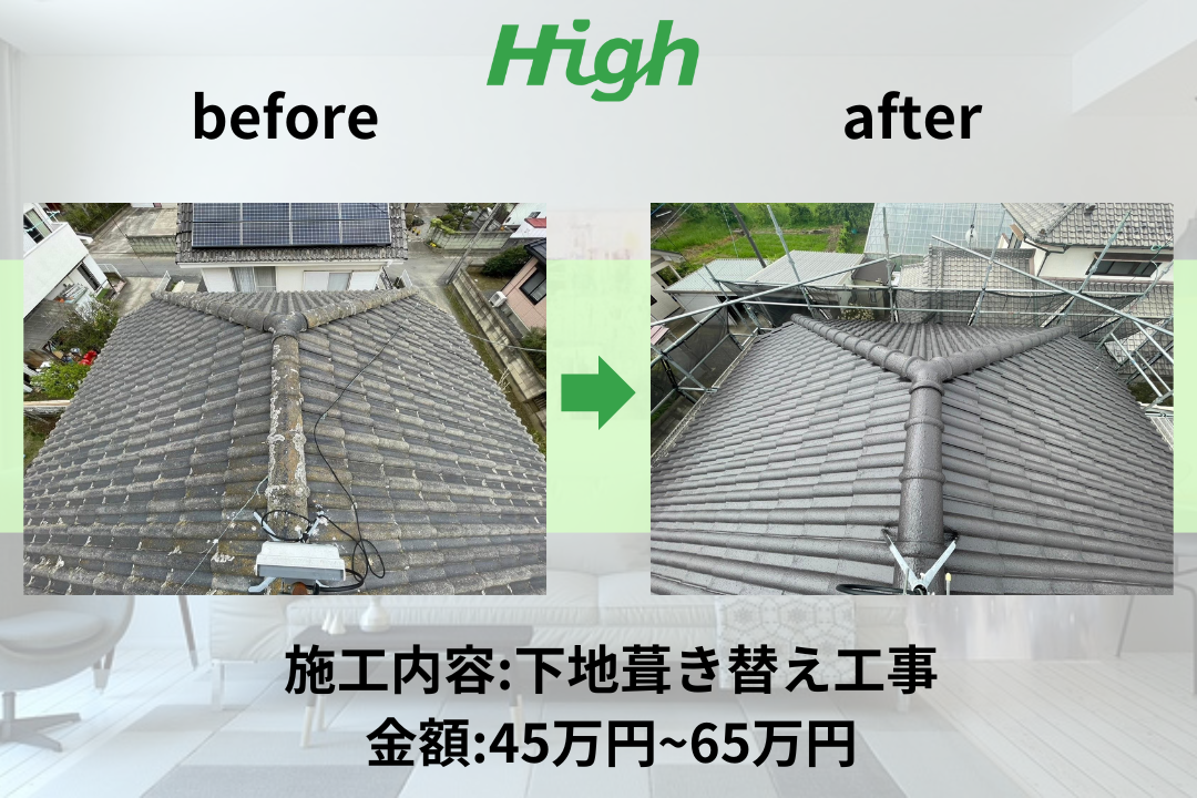 屋根の施工事例【HIGH】